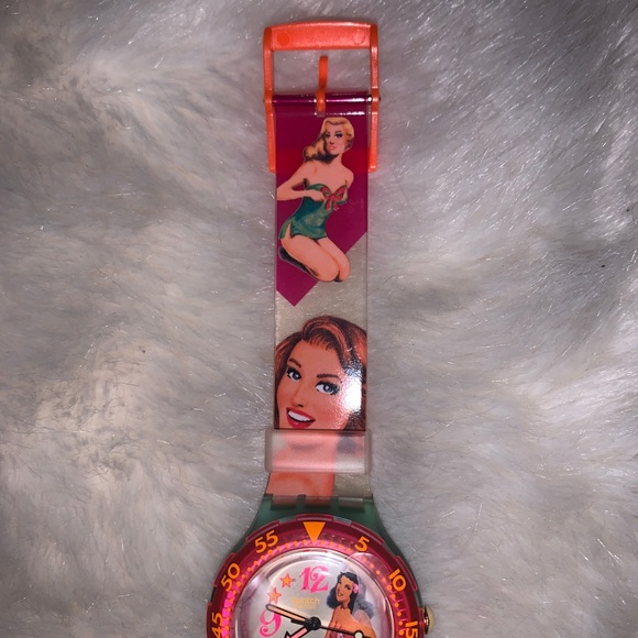 Swatch vintage f/w 94 Beach Virgin scuba watch